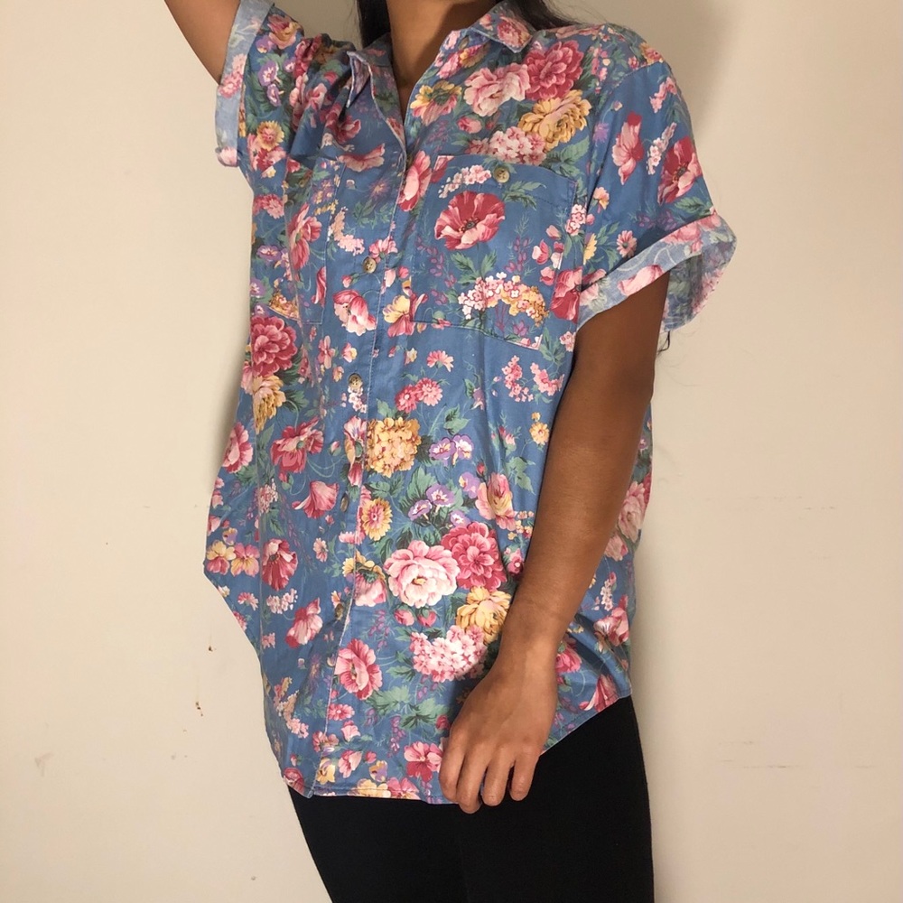 Vintage Floral Shirt